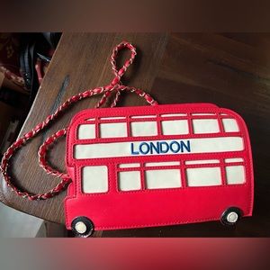 Nile Anthony London Bus Red Shoulder Bag